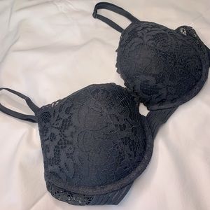 Victoria’s Secret Very Sexy Black Lace Push Up Bra